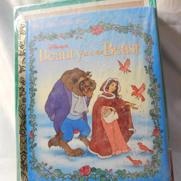 Disney Beauty and the Beast Puzzle and Book A Little Golden Books - Picture 2 of 5